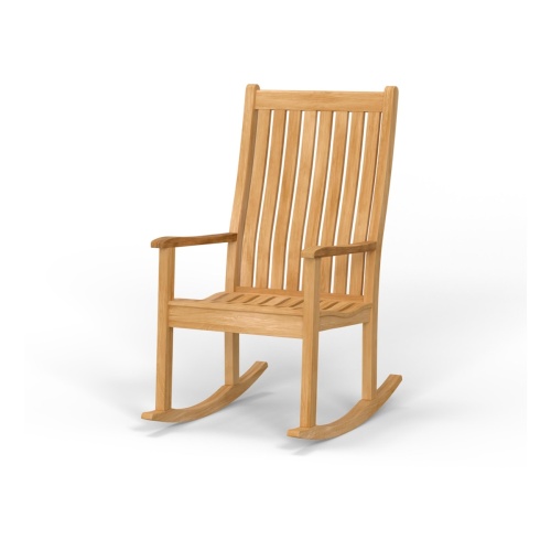 Veranda Teak Rocking Chair - Picture A