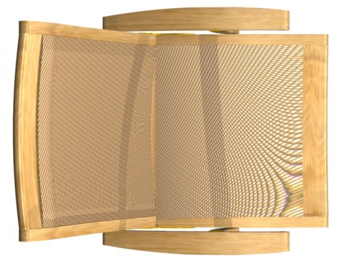 Bali Teak Folding armchair - Picture D