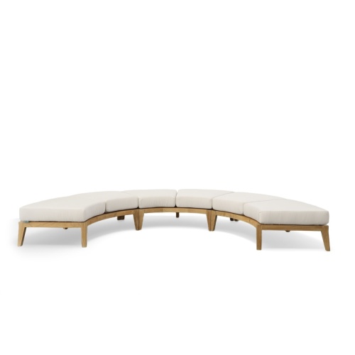Kafelonia Backless Sectional Sofa Bench - Picture C