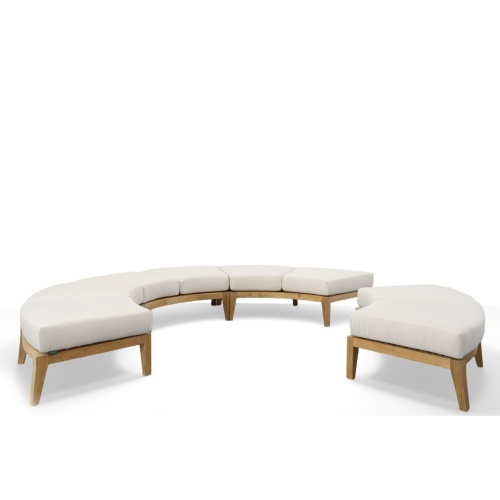 Kafelonia Backless Sectional Sofa Bench - Picture D