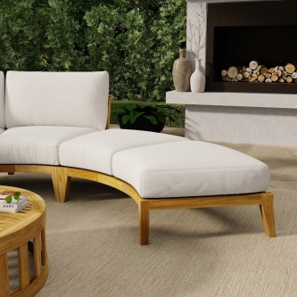 Kafelonia Backless Sofa Section