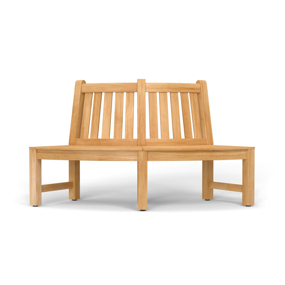 Teak Tree Hugger Bench (1 section)