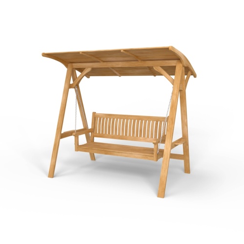 Veranda Swinging Bench with Canopy - Picture D