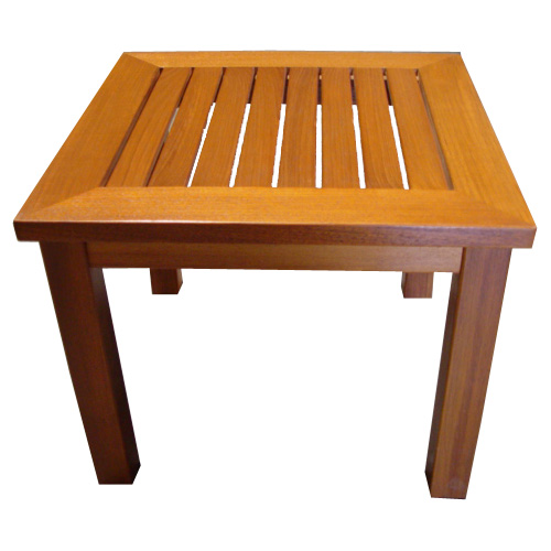 Teak Square Side Table - Picture A