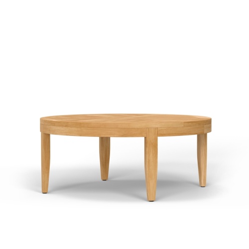 Laguna Round Teak Coffee Table - Picture D