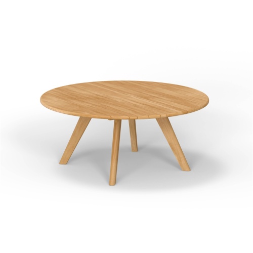 Surf Round Teak Coffee Table - Picture A