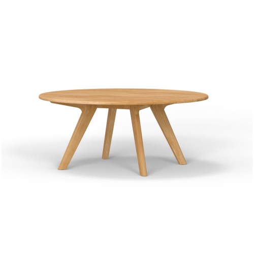 Surf Round Teak Coffee Table - Picture B