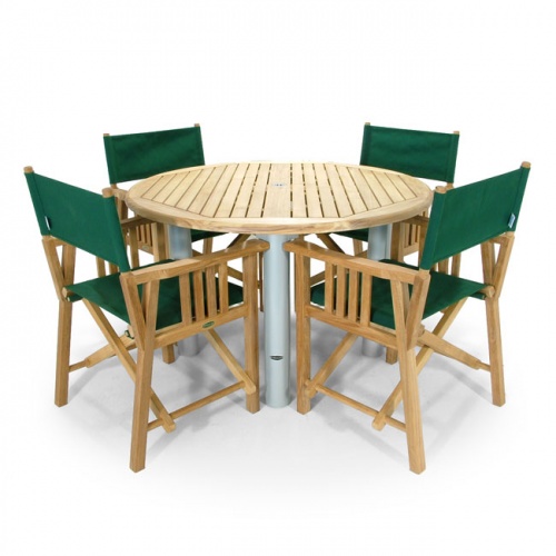 Westminster Teak 4 FT Round Gemini Table Clearance - Picture B
