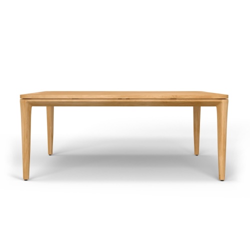Veranda 6 Foot Square Teak Outdoor Dining Table - Picture B