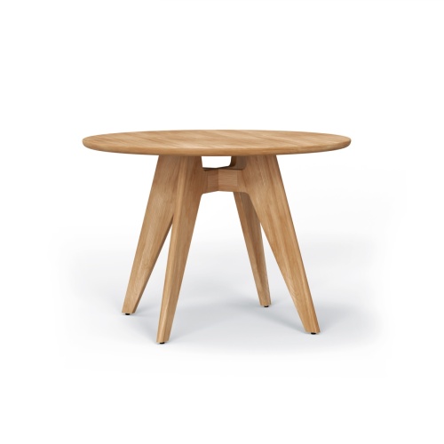48 in Nexus Round Teak Table - Picture A
