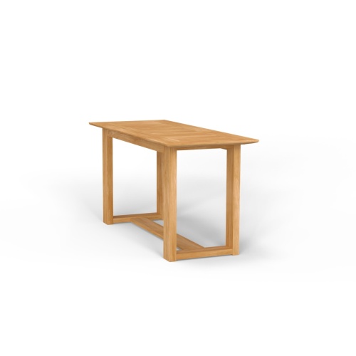 Horizon Rectangular Teak Console & Sofa Table - Picture B