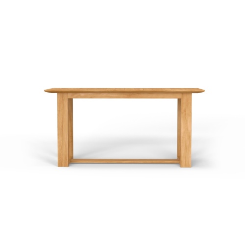 Horizon Rectangular Teak Console & Sofa Table - Picture C