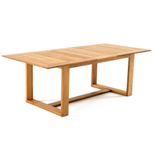 Refurbished Horizon Teak Extendable Table - Picture A