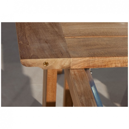 Refurbished Horizon Teak Extendable Table - Picture F