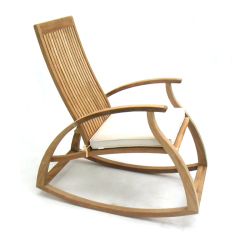 Refurbished Contemporary Modern Rocking Chair - Picture F