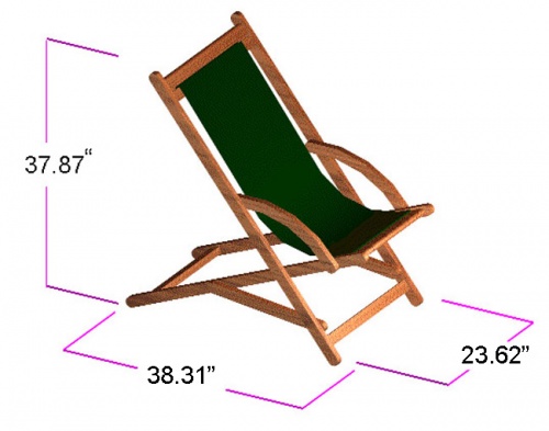 Beach Rocking Chair - Picture B