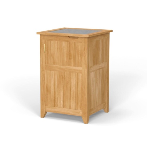 Palazzo I Teak Receptacle - Picture A