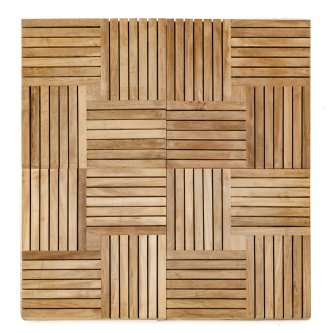 1 Carton of Parquet Tiles  (19.6" x 19.6" per tile)