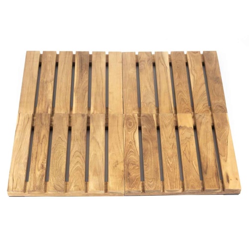 1 Carton 18490 Callebotise Teak Floor Tiles - Picture L