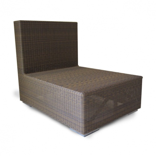 Malaga Wicker Slipper Chair - Picture A
