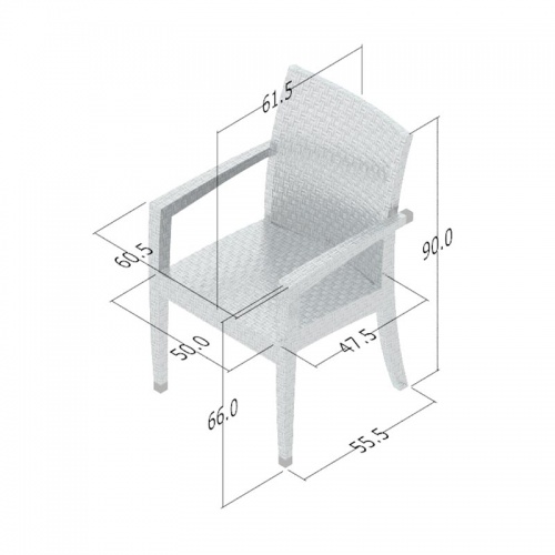 Sumba Armchair Discontinued Model - Picture E