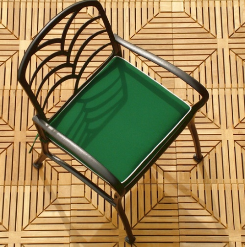 Grass Aluminum Armchair - Picture D