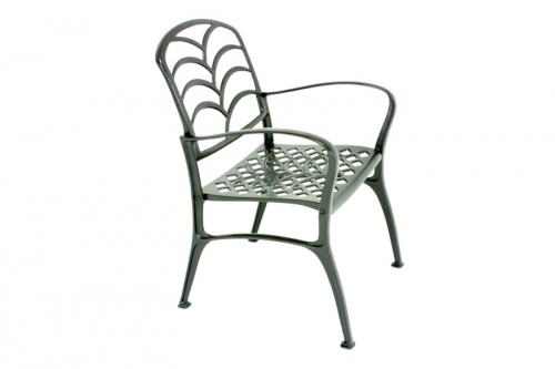 Discontinued Grass Aluminum Armchair - Picture A