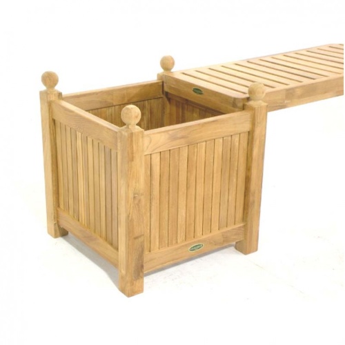 Double Planter Bench Set - Picture B