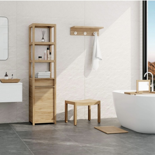 Teak Pacifica Spa & Bath Set - Picture A