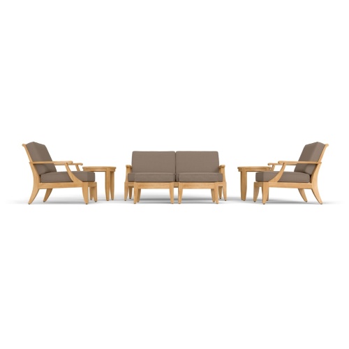 Laguna Teak Sofa and Lounge Chair Set Westminster Teak Outdoor Furniture