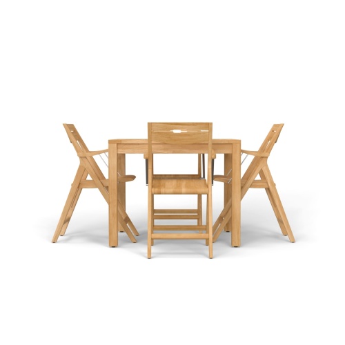Surf Bistro Teak Dining Set - Picture F