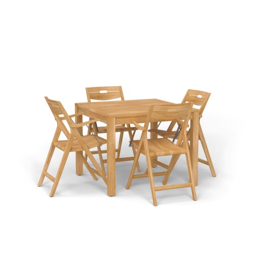 Surf Bistro Teak Dining Set - Picture G