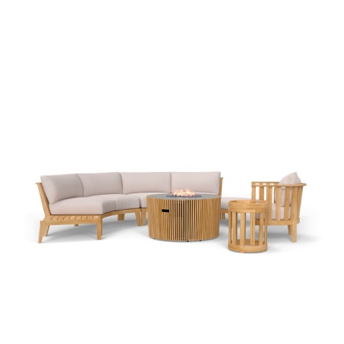 7 pc Kafelonia Lounge Sofa Set - Picture A