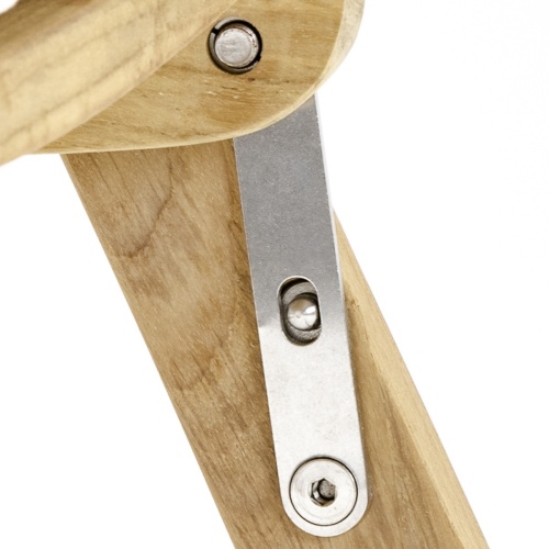 Barbuda 3 pc Teak Round Bistro Set - Picture K