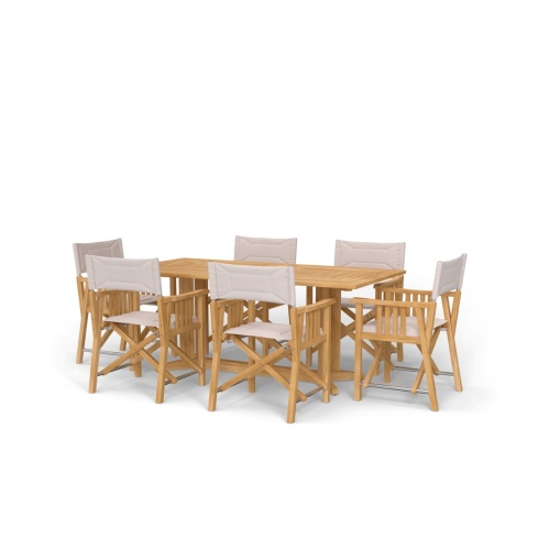 7 pc Pyramid Director Rectangular Dining Set - Picture A
