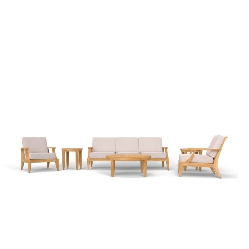 84 inch Laguna Conversation Set - Picture D