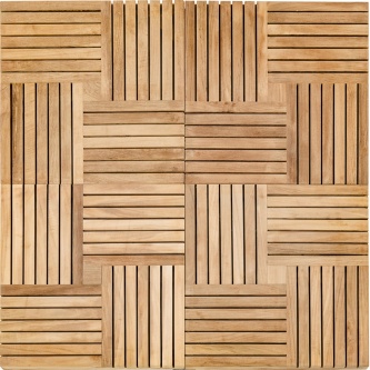 10 Cartons Parquet Tiles (19.6" x 19.6" per tile)