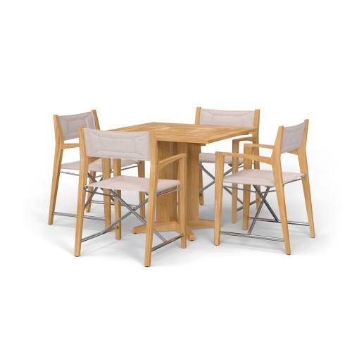 Odyssey Pyramid 5 pc Bistro Set - Picture A