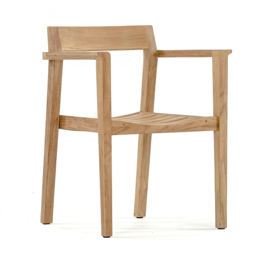 Surf Dining Set with 6 Horizon Stacking Chairs - Picture L