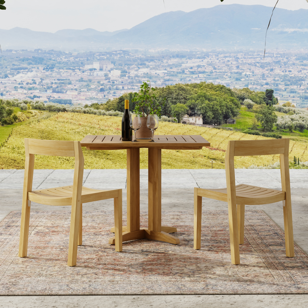 3pc Pyramid Horizon Bistro Set