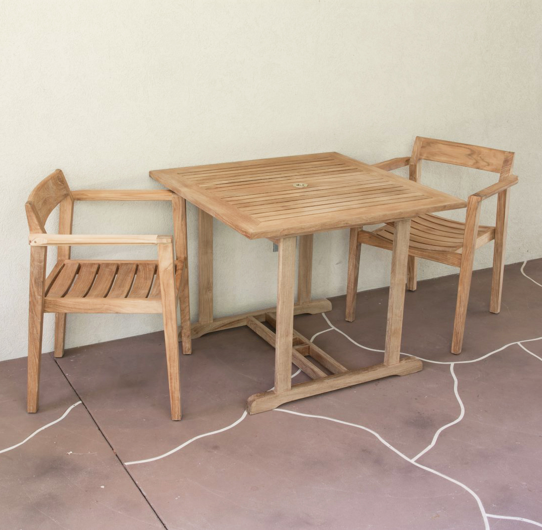 3 pc Horizon Square Dinette Set