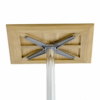 Vogue 24x24 inch Bar Top & Base Combo