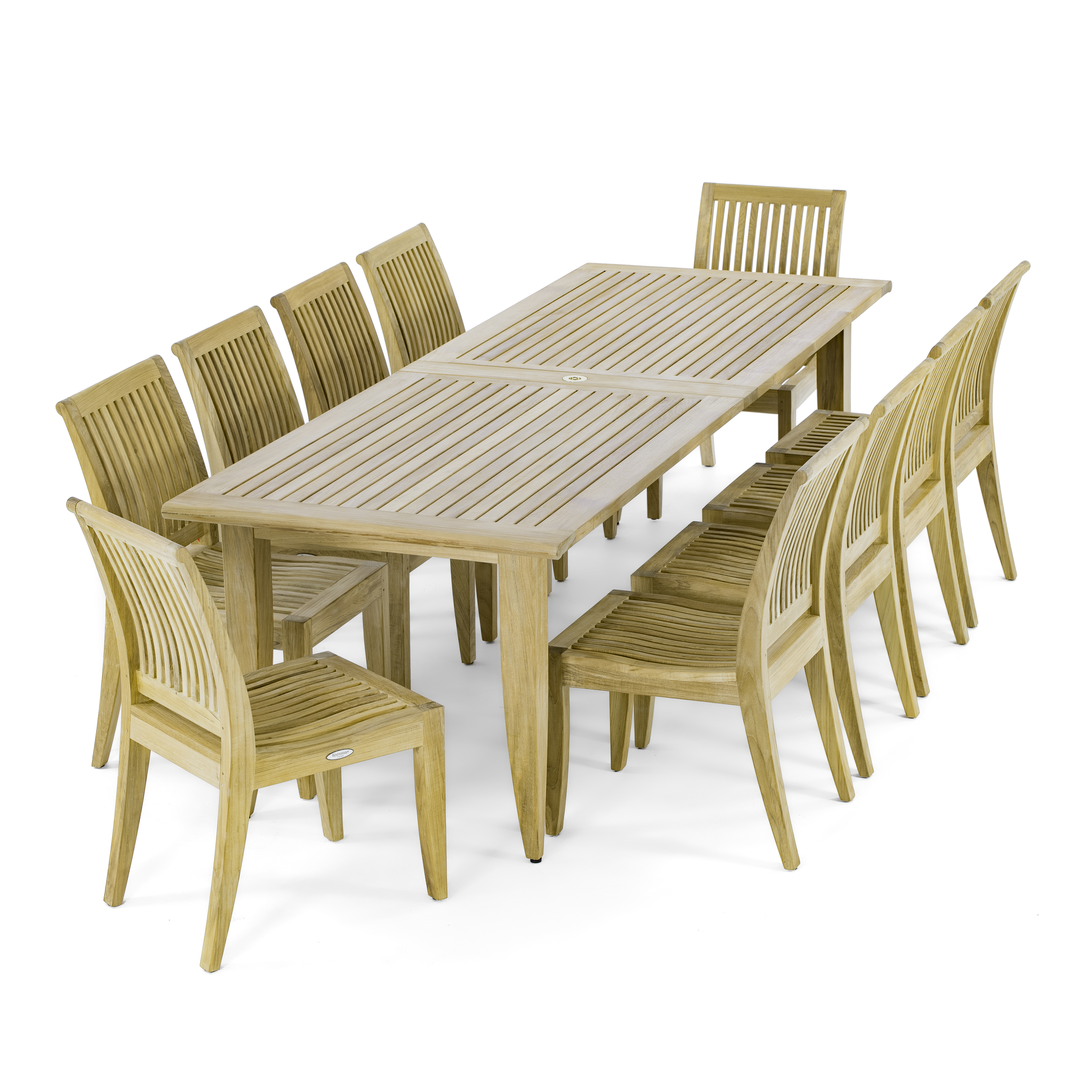 Laguna 11pc Teak Dining Set