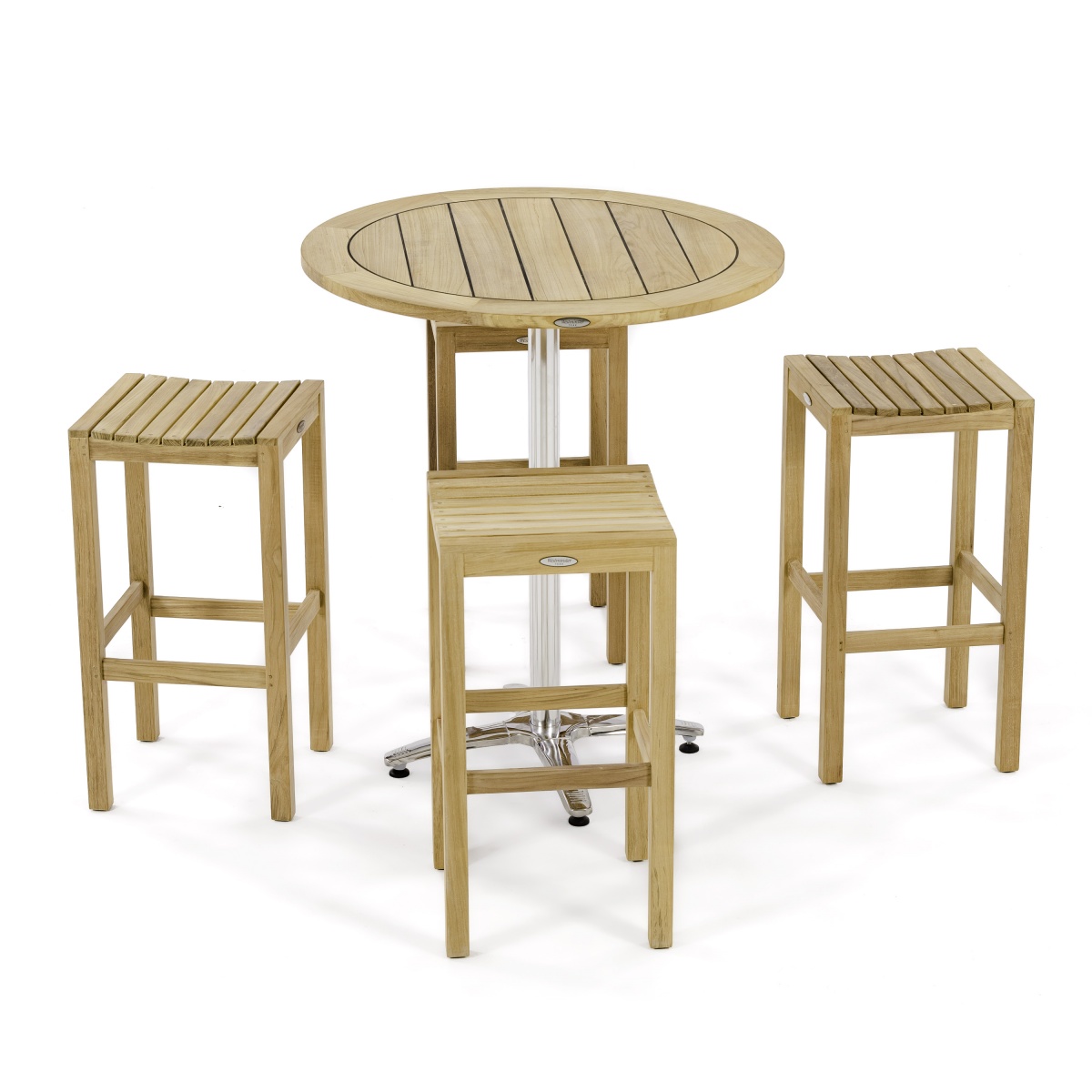 5 pc Vogue Somerset Pub Table and Stool Set