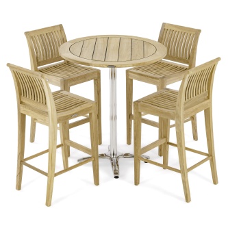 5 pc Vogue Laguna High Top Dining Set