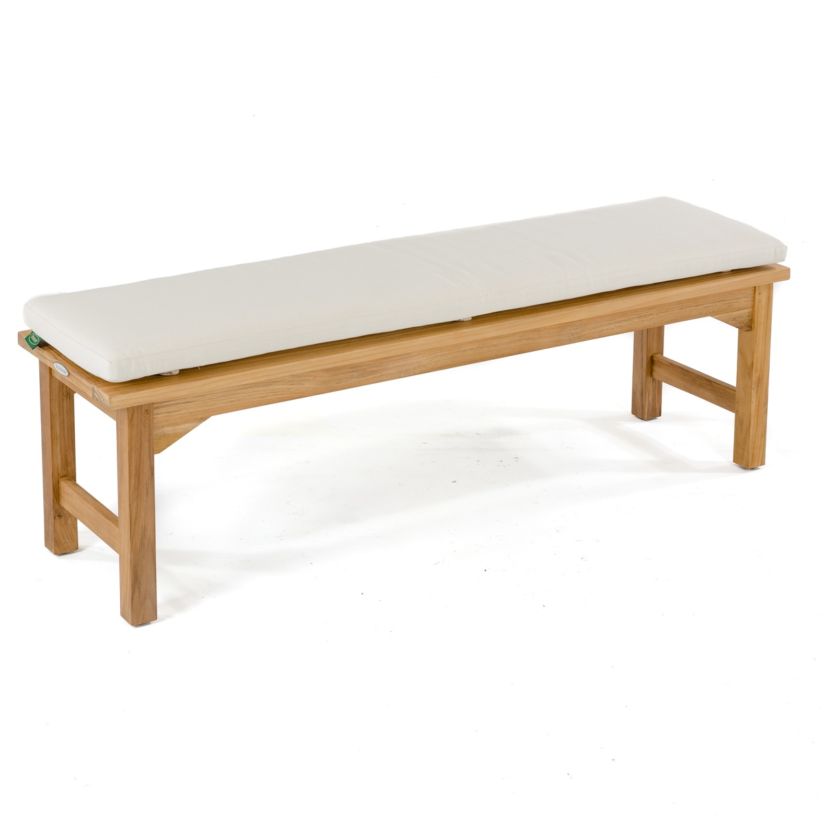 Canvas 5 ft Backless Bench Cushion Westminster Teak