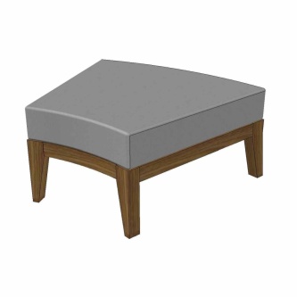 Kafelonia Outdoor Backless Bench Cushion