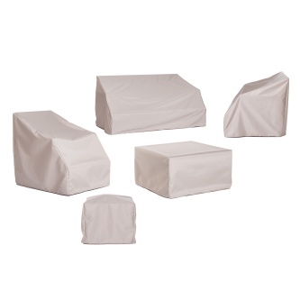 7 pc Sectional Furniture Set Covers