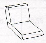 DS704 2 pc Seat & Back Set Cushions - Picture A