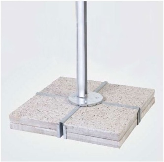 Spectra Paver Base with Aluminum Cover